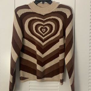 heart sweater